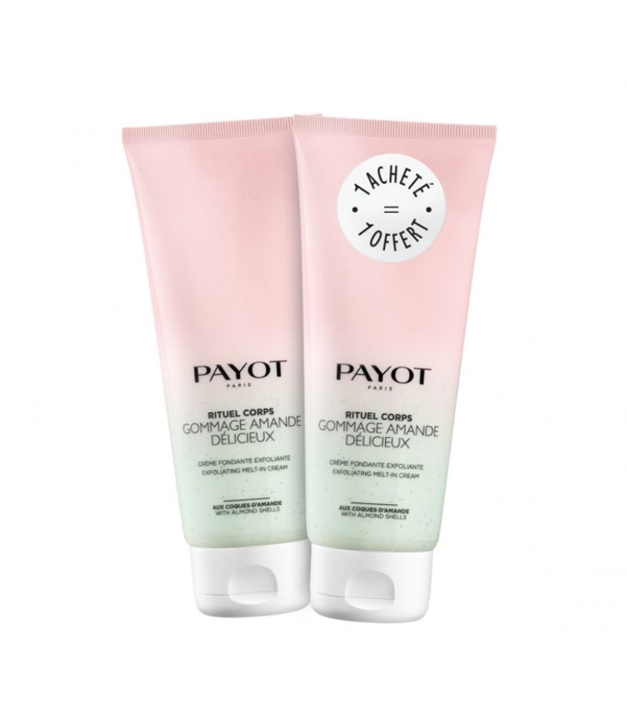 Soins Corps Payot | DUO GOMMAGE AMANDECrème Fondante Exfoliante