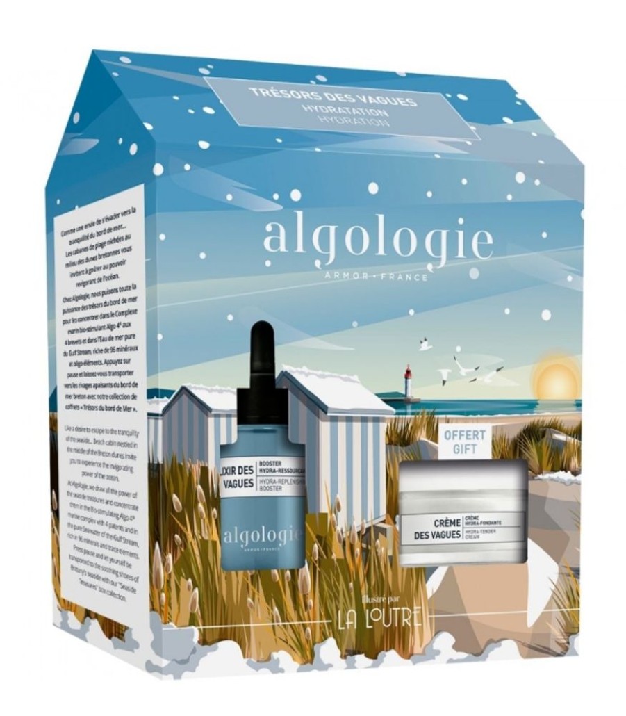 Coffrets Algologie | TRESORS DES VAGUESElixir des Vagues 30ml + Crème des Vagues 50ml Offerte