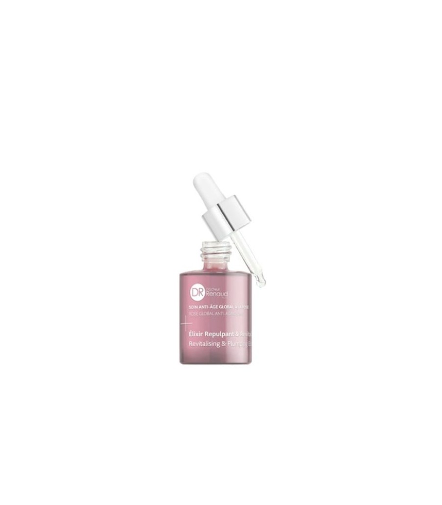 Soins Visage Docteur Renaud | ANTI-ÂGE GLOBAL ROSEÉlixir Repulpant & Revitalisant Rose