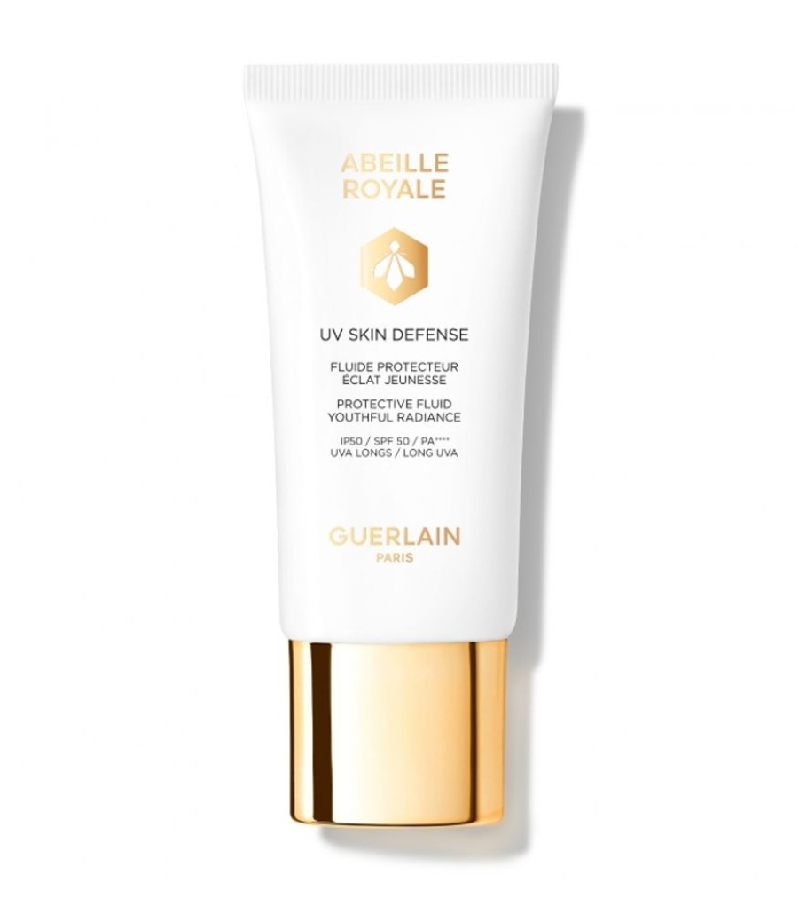 Soins Corps Guerlain | ABEILLE ROYALEUV SKIN DEFENSE - Fluide protecteur éclat jeunesse SPF 50 / PA++++