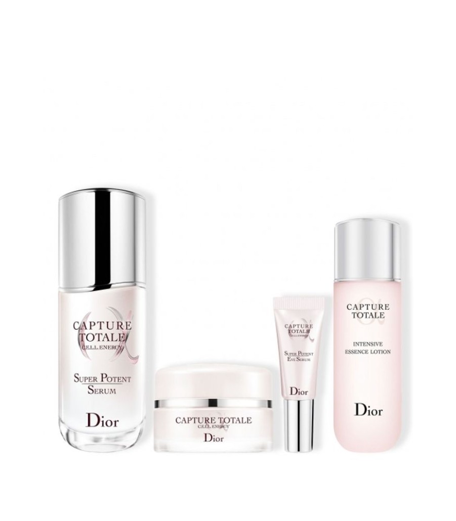 Soins Visage Dior | CAPTURE TOTALECapture Totale Le rituel intense anti-âge global - lotion, sérum, soin regard, crème fermeté