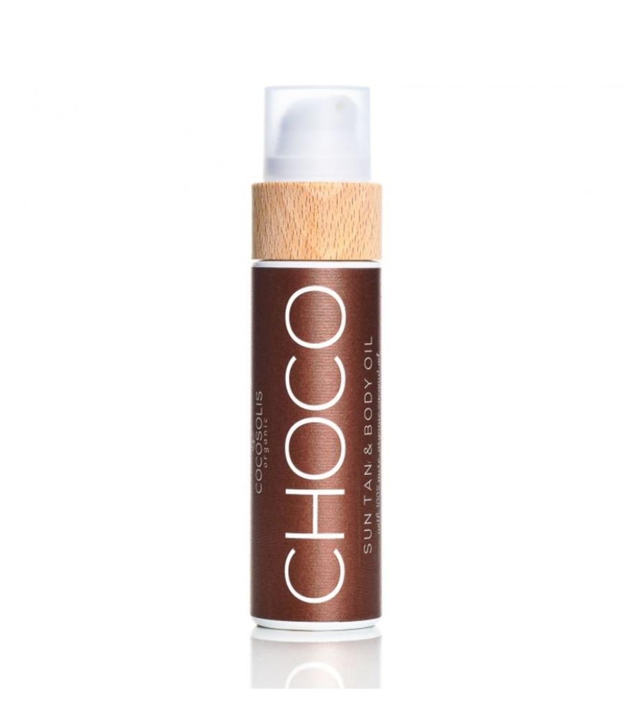 Soins Corps Cocosolis | HUILE DE BRONZAGE NOURRISSANTEHuile de Bronzage Choco