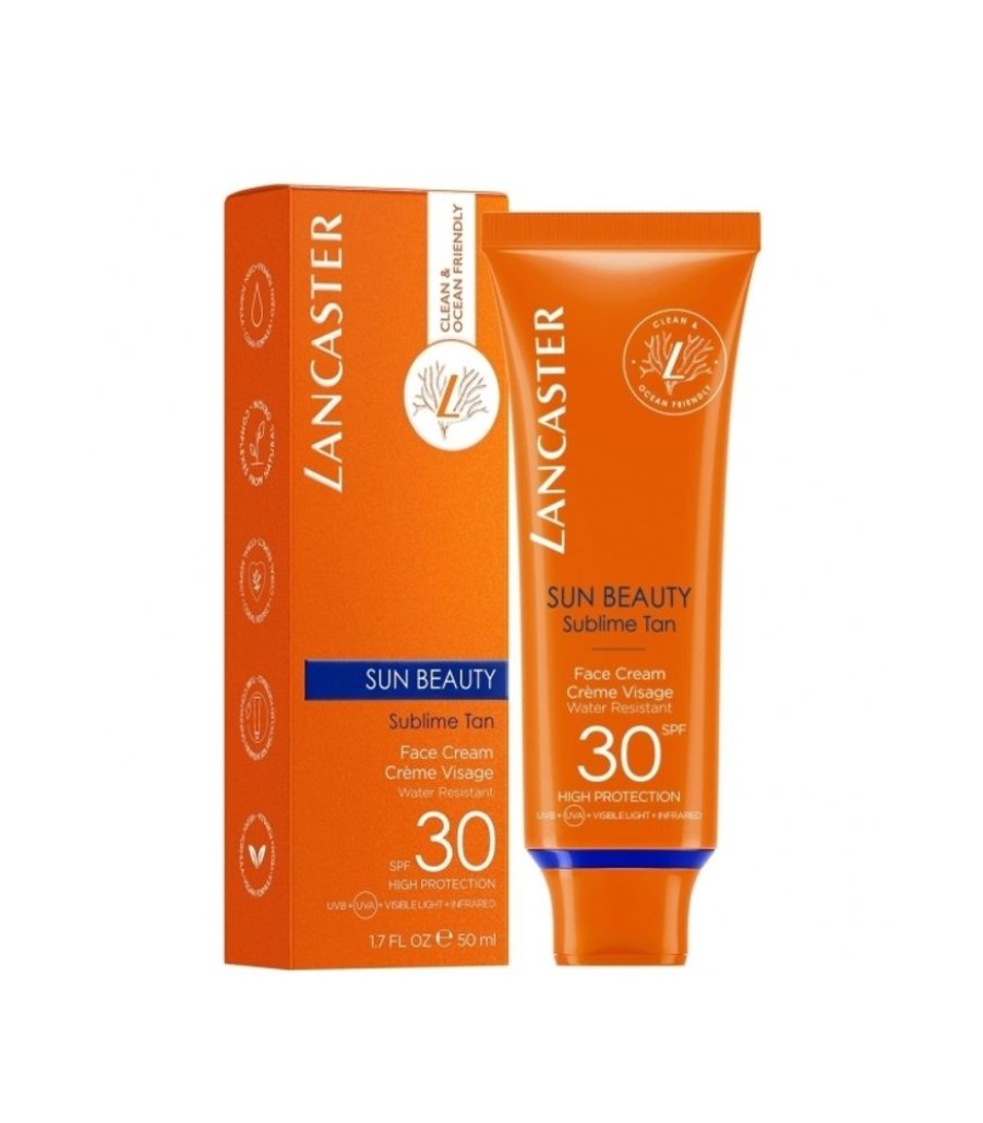 Soins Visage Lancaster | SUN BEAUTYCrème Visage Velours bronzage lumineux SPF30