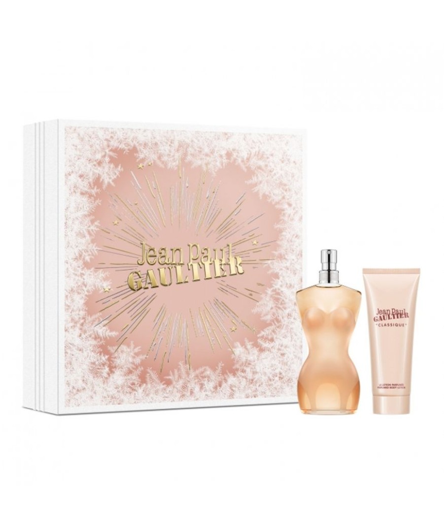 Coffrets Jean Paul Gaultier | CLASSIQUECoffret Eau de toilette 100 ml et lait pour le corps 75 ml