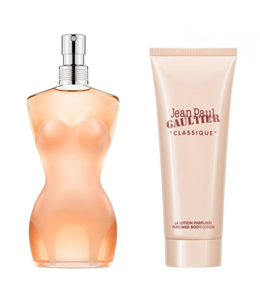 Coffrets Jean Paul Gaultier | CLASSIQUECoffret Eau de toilette 100 ml et lait pour le corps 75 ml