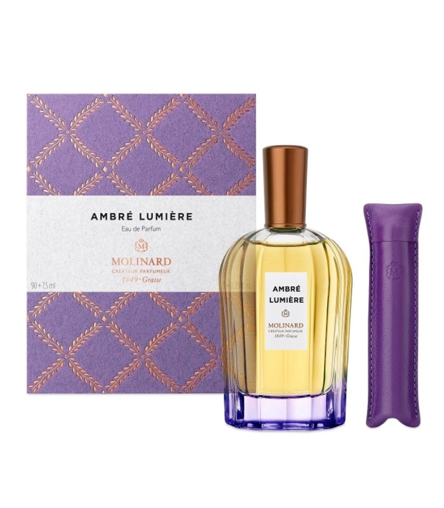 Coffrets Molinard | AMBRÉ LUMIÈRE - COLLECTION PRIVEECoffret Eau de Parfum 90 + 7.5 ml