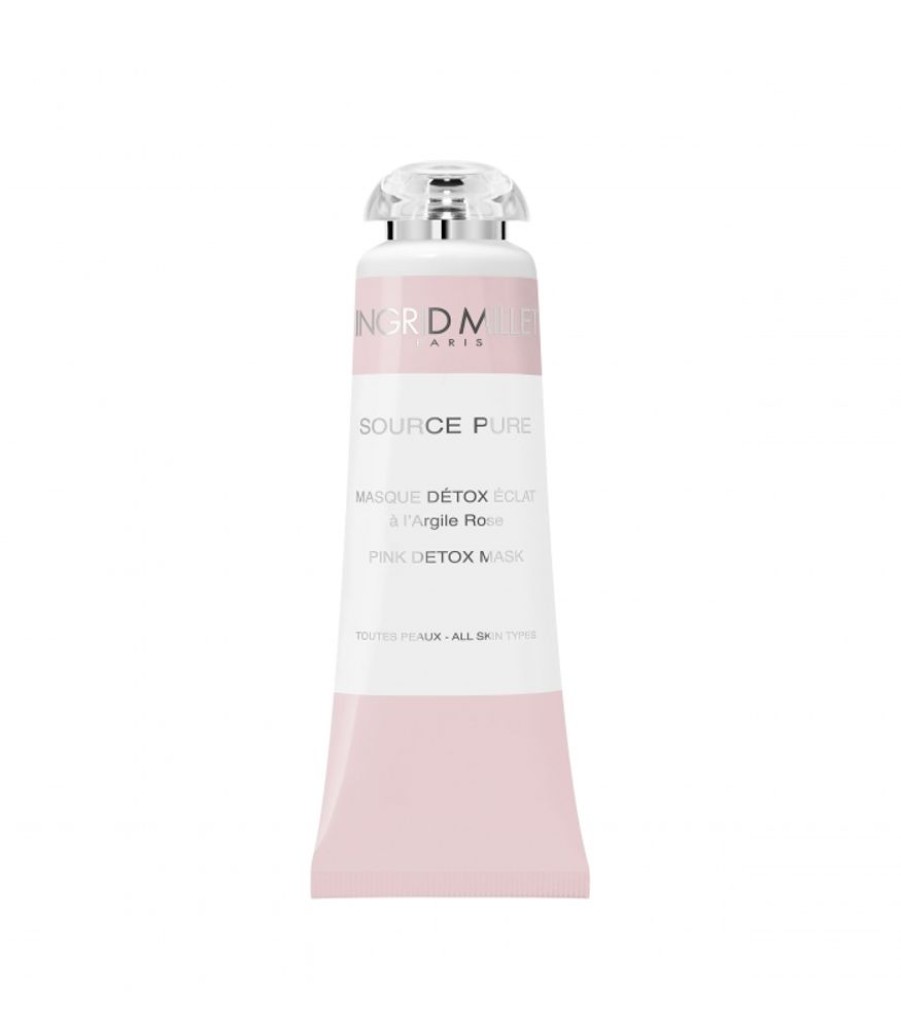 Soins Visage Ingrid Millet | MASQUE DETOX ÉCLATA l'Argile Rose