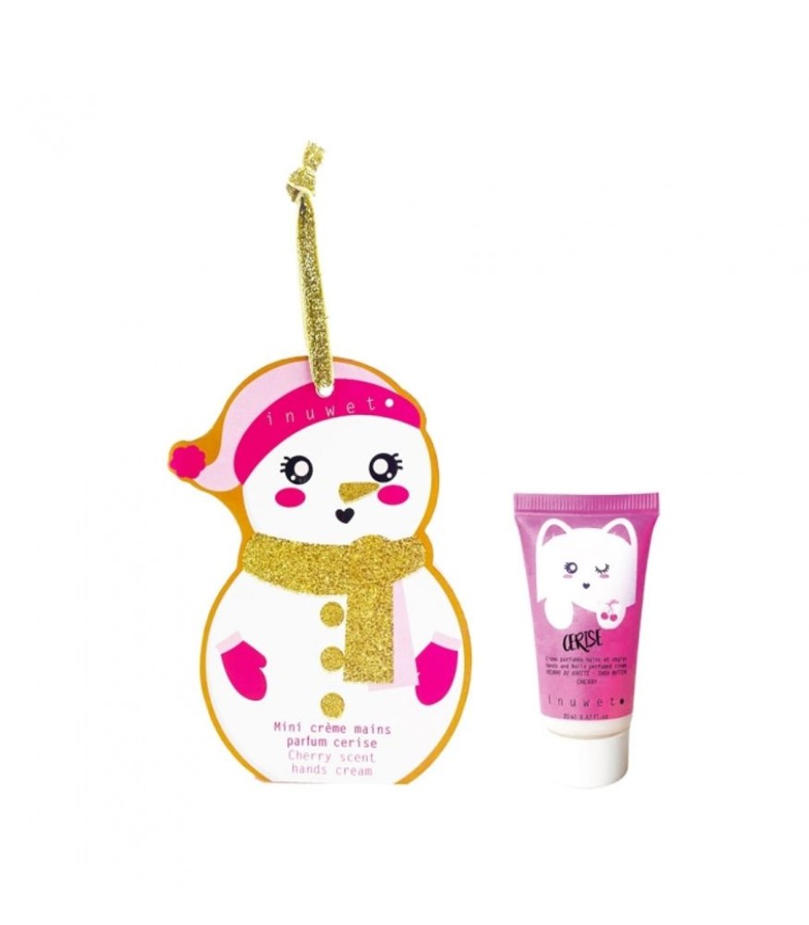 Coffrets Inuwet | BONHOMME DE NEIGEBonhomme de neige Santa - Crème mains et ongles Cerise