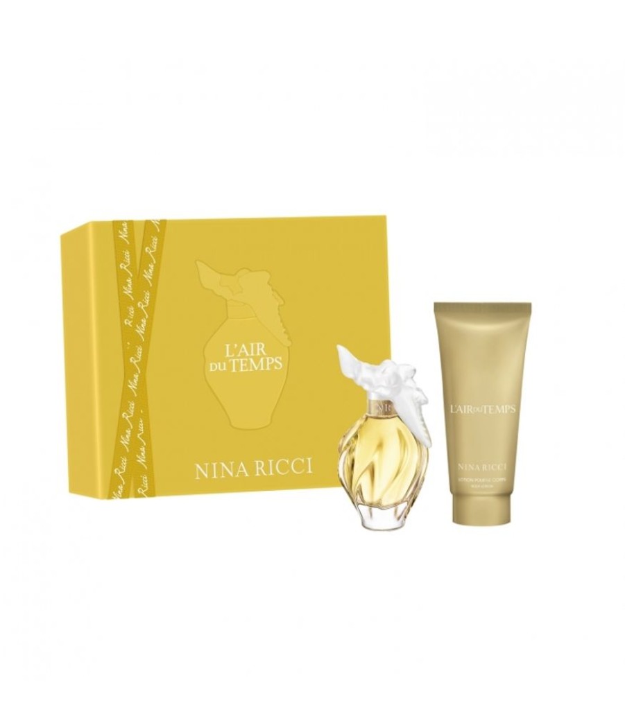 Coffrets Nina Ricci | L'AIR DU TEMPSCoffret Eau de toilette 50ml et lait pour le corps 75 ml