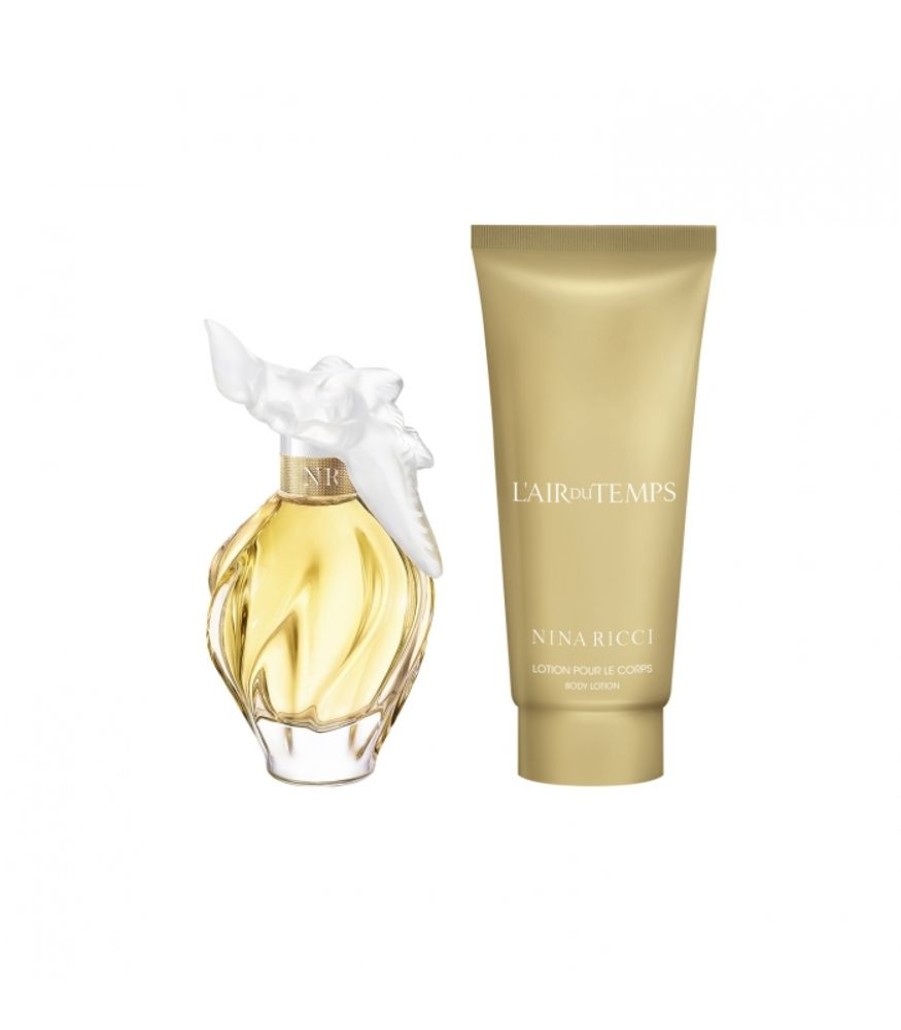 Coffrets Nina Ricci | L'AIR DU TEMPSCoffret Eau de toilette 50ml et lait pour le corps 75 ml