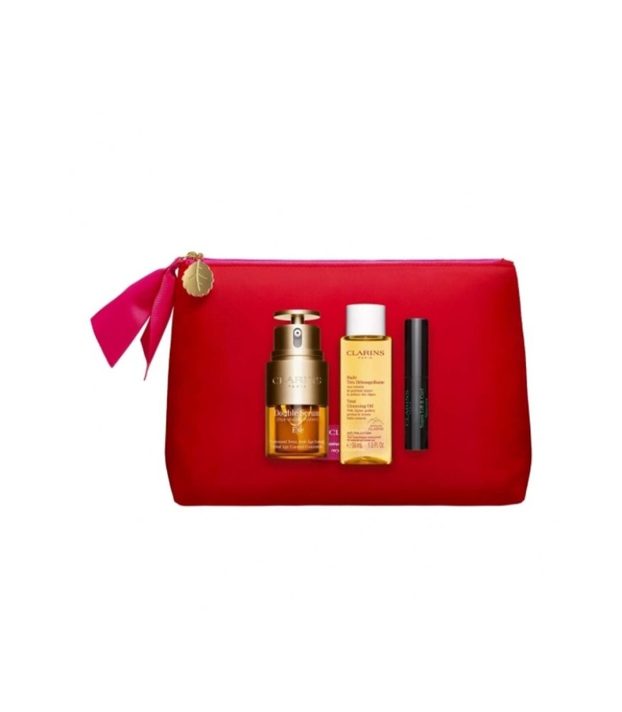 Coffrets Clarins | EYE CARECoffret Noël Collection RegardDouble Serum Yeux