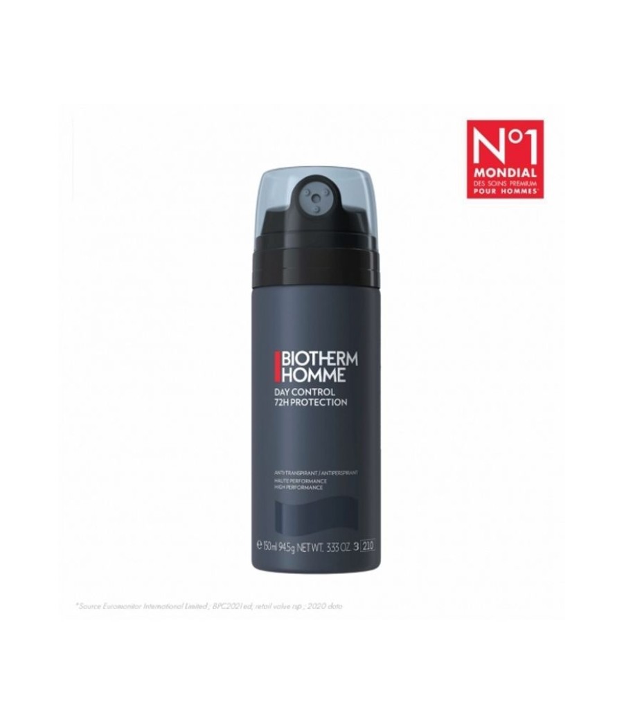 Soins Corps Biotherm | DEODORANT SPRAY DAY CONTROLDéodorant Spray 72h anti-transpirant pour homme