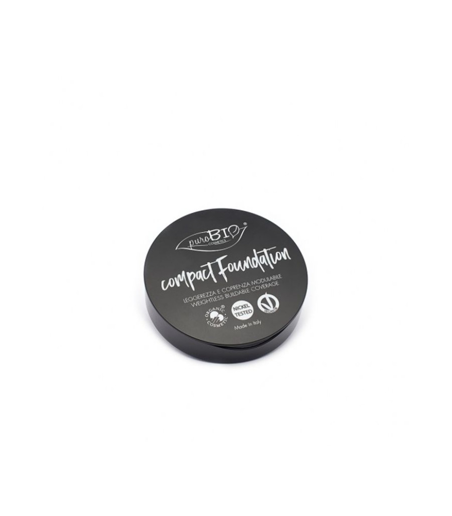 Maquillage Purobio | FONDE DE TEINT COMPACT FOUNDATIONUniformise le teint