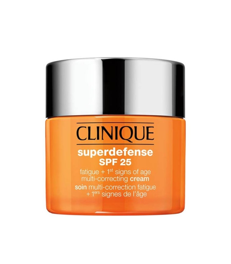 Soins Visage Clinique | SUPERDEFENSE SPF 25 - SOIN MULTI-CORRECTION FATIGUE + 1ERS SIGNES DE L'ÂGEPeaux sèches à mixtes