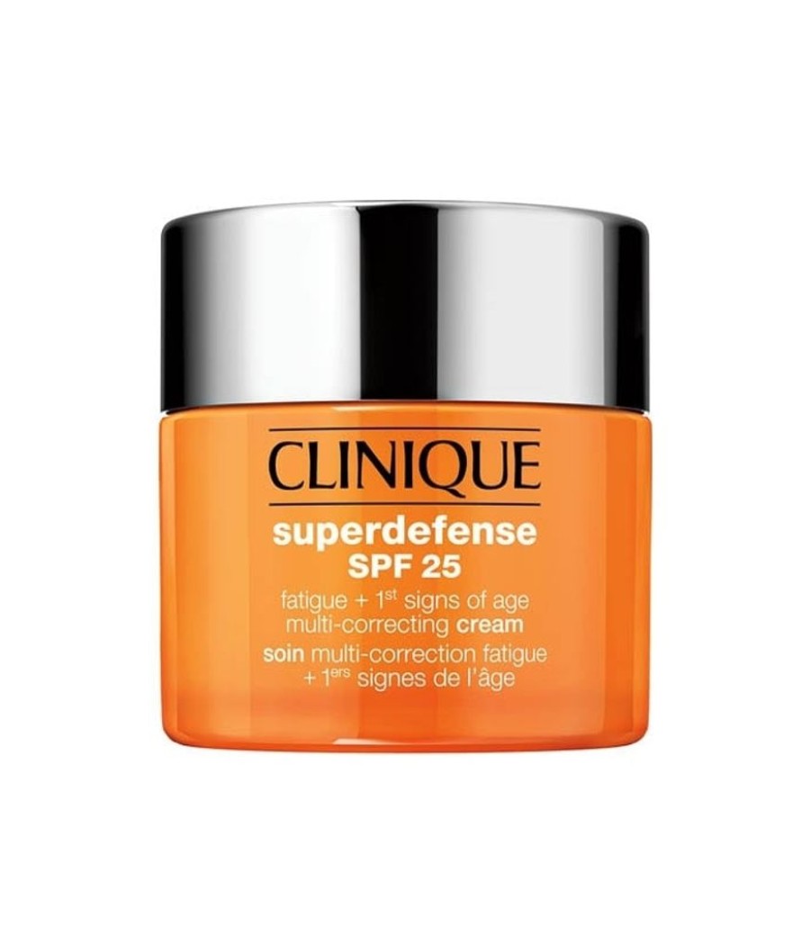 Soins Visage Clinique | SUPERDEFENSE SPF 25 - SOIN MULTI-CORRECTION FATIGUE + 1ERS SIGNES DE L'ÂGEPeaux sèches à mixtes