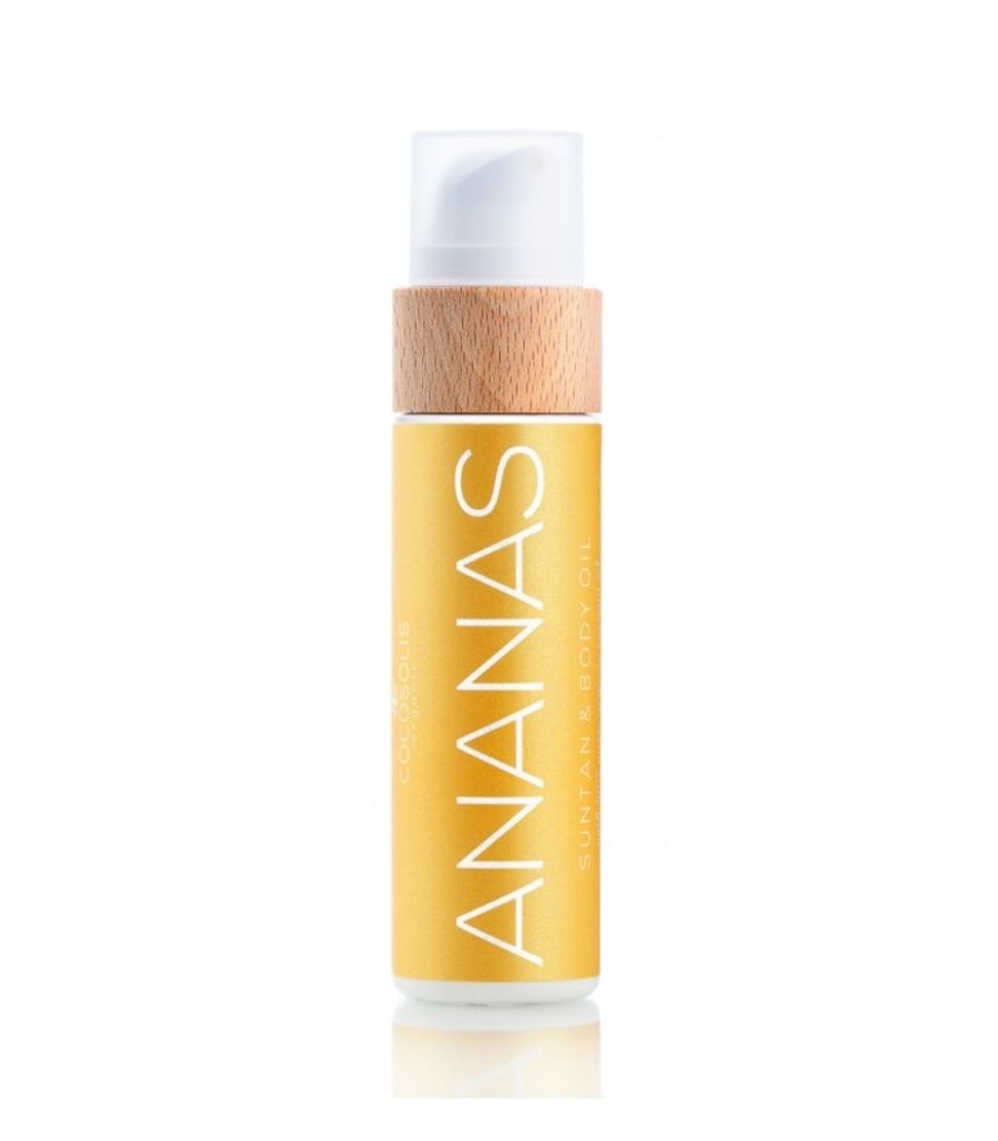 Soins Corps Cocosolis | HUILE DE BRONZAGE NOURRISSANTEHuile de Bronzage Ananas