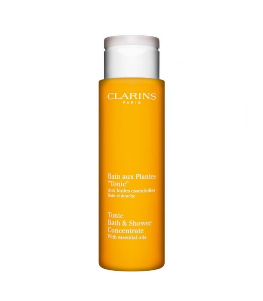 Soins Corps Clarins | BAIN AUX PLANTES "TONIC"Tonifier, Nettoyer & Revitaliser Aux Huiles Essentielles