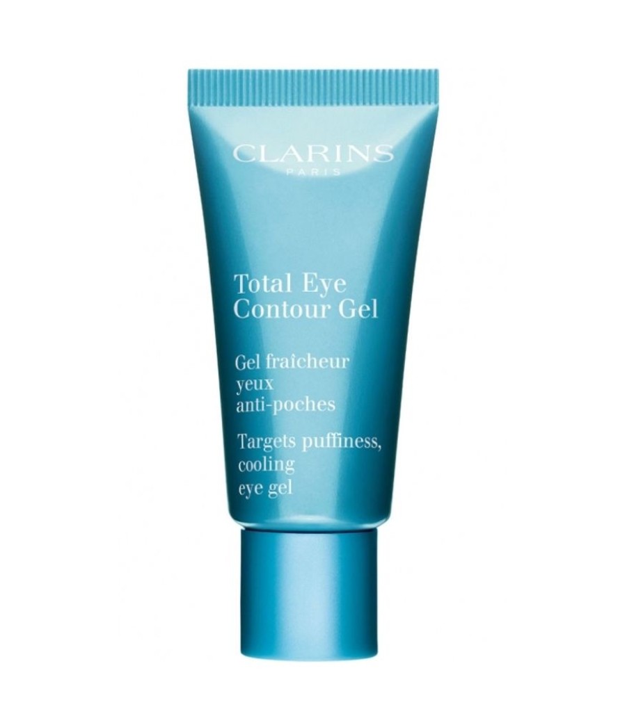 Soins Visage Clarins | TOTAL EYE CONTOUR GELGel fraîcheur yeux anti-poches