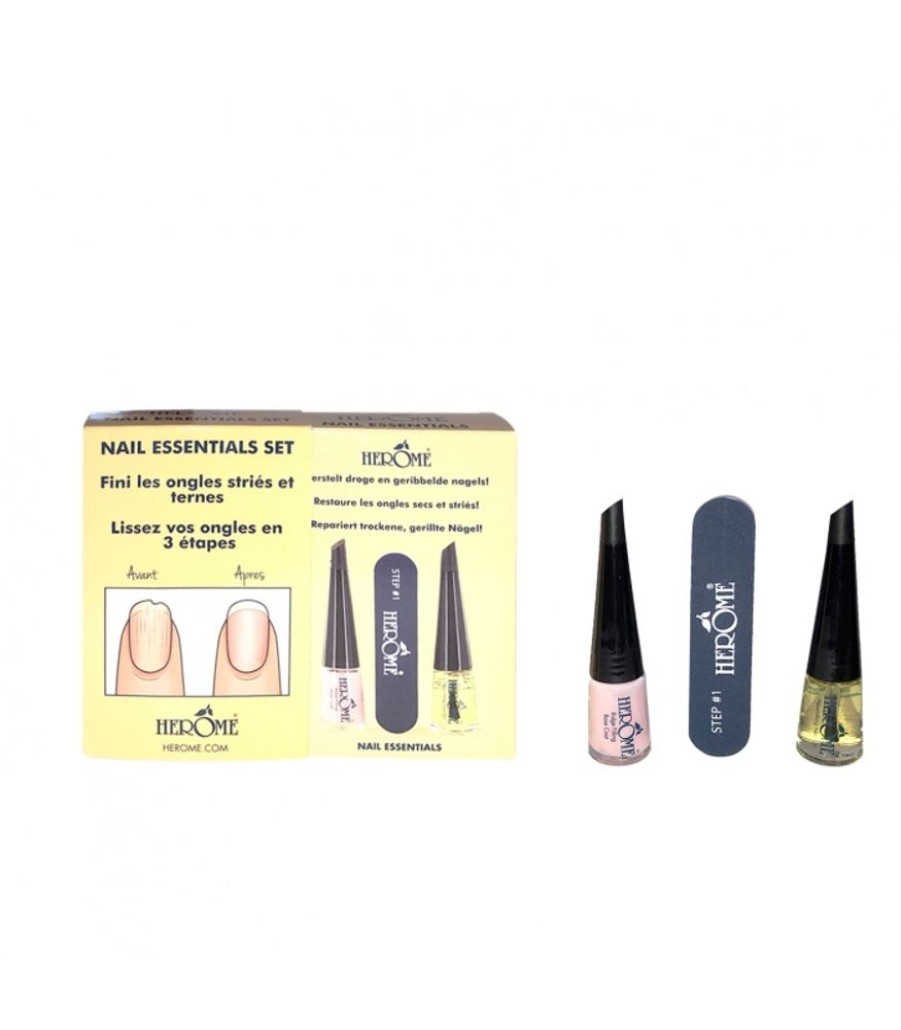 Soins Corps Herome | SET POUR ONGLES SECS ET STRIÉSSoin des ongles