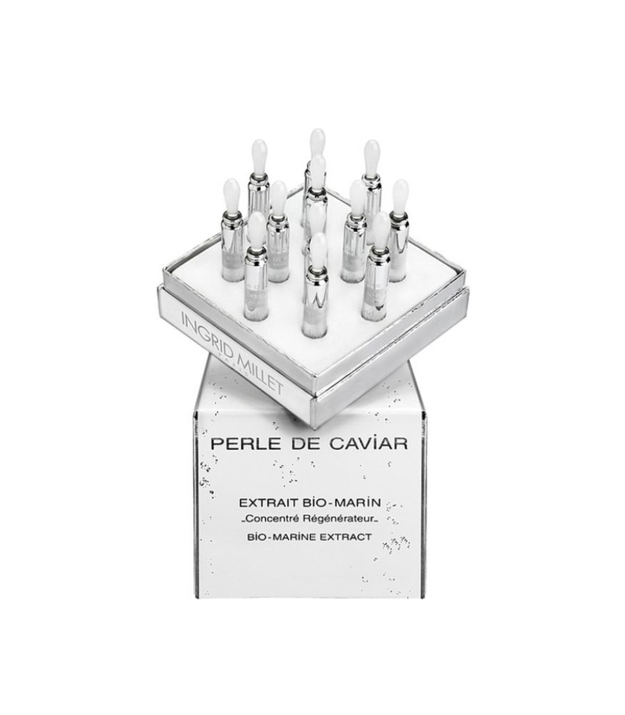 Soins Visage Ingrid Millet | PERLE DE CAVIARExtrait Bio-Marin Concentré Régénérateur